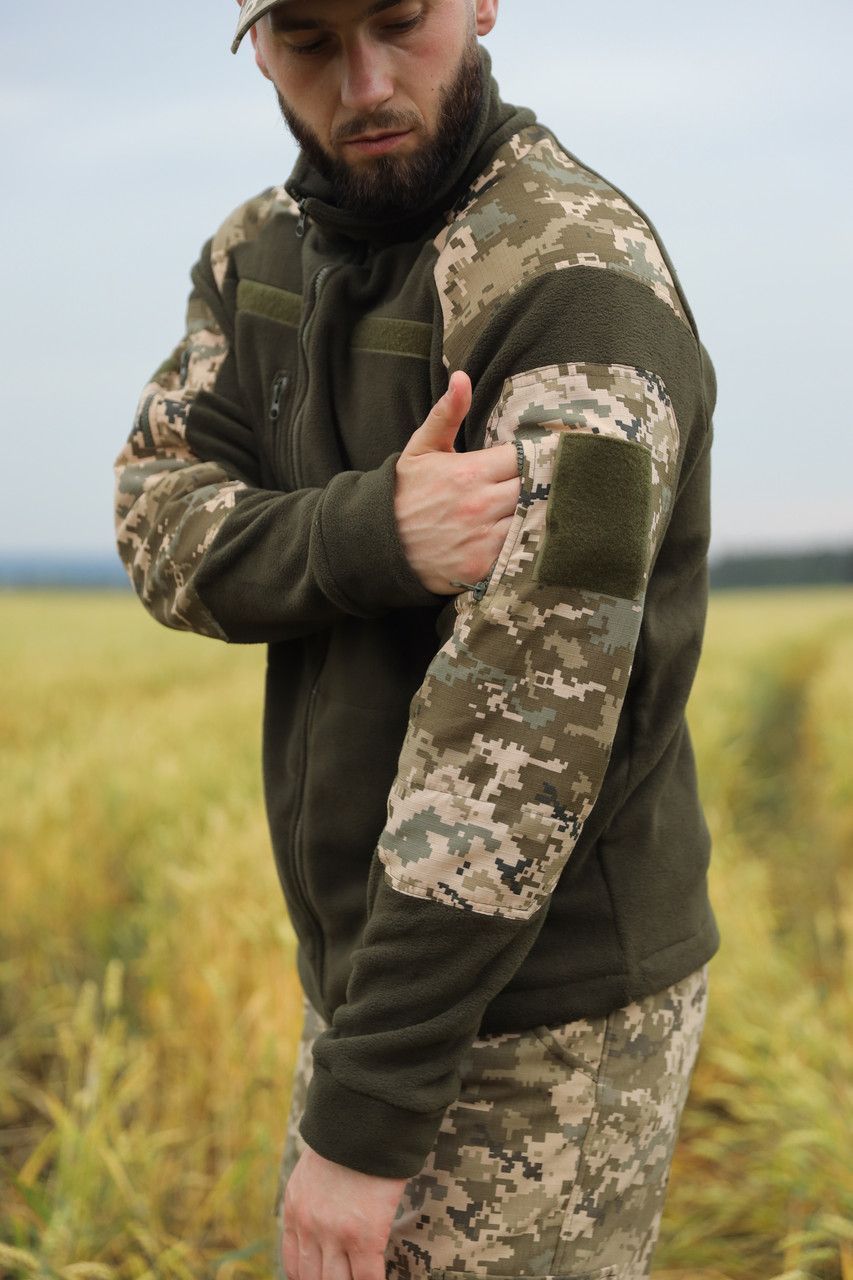 Кофта Alligator Олива (ріп-стоп ЗСУ) (46) (UNL-801803)