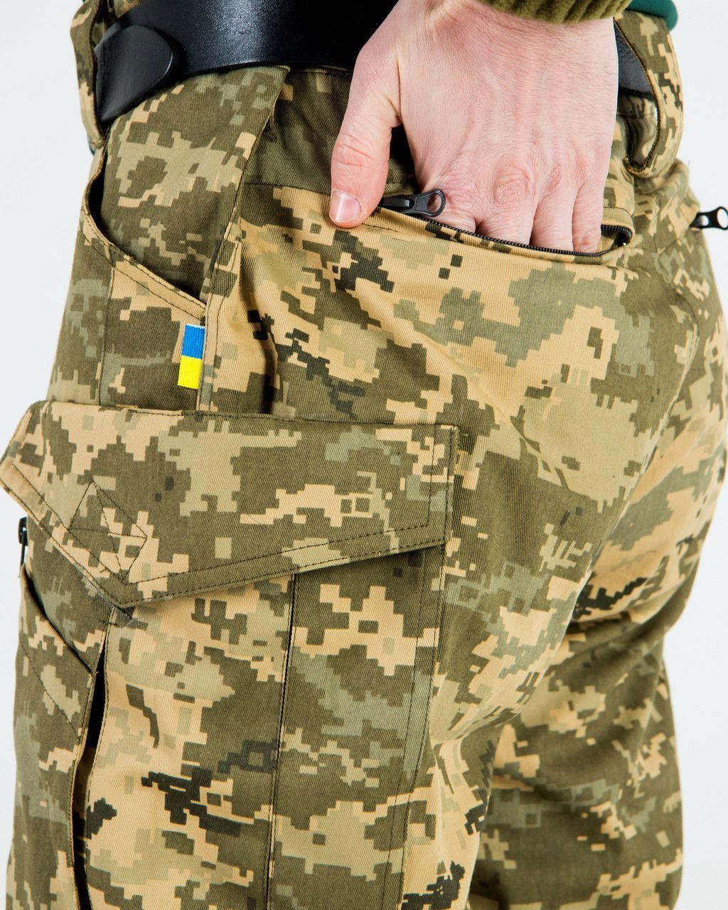 Штани чоловічі тактичні камуфльовані піксель тканина саржа 46,48,50,52,54,56,58р (М брюки_саржа_пикс_46)