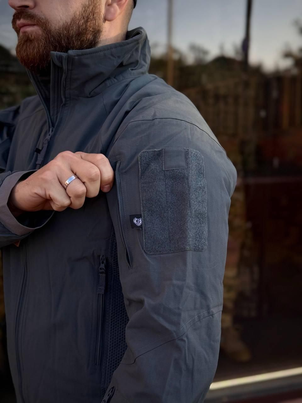 Куртка мужская мембранная Yinren Prime Gray, серый (S) (FA-03993-S)