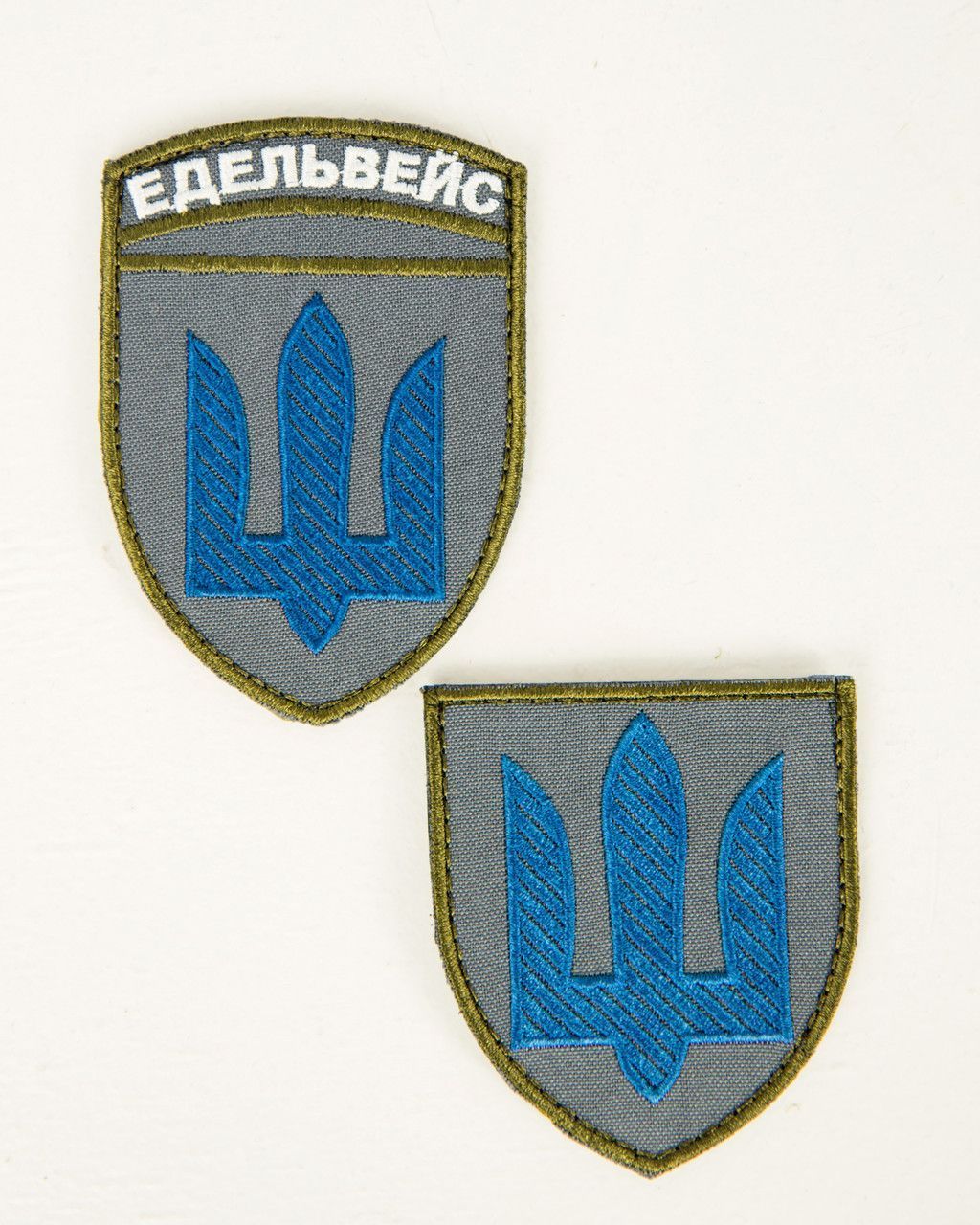 Шеврон, нарукавна емблема 10-а гірсько-штурмова бригада "Едельвейс" на липучці Розмір 10&times;7см (Ш_едельвейс)
