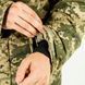 Бушлат камуфляжный зимний Кордон-6 саржа пиксель для охоты и рыбалки на флисе и синтепоне 46 (бушЦЧ Кордон6 сарж_пік_46)