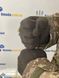 Рукавички зимові чоловічі утеплені флісові, колір олива (перчатки флис олива М)