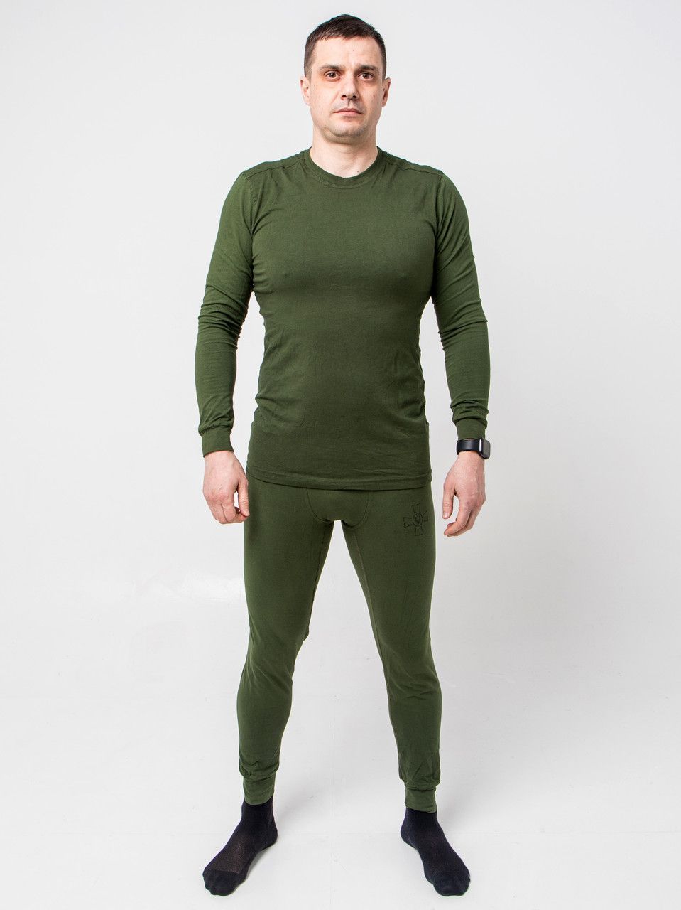 Костюм мілітарі вогнестійкий футболка з рукавом та кальсони, S(46) M(48) L(50) XL(52) 2XL(54) 3XL(56) р-р (Костюм милитари S(46))