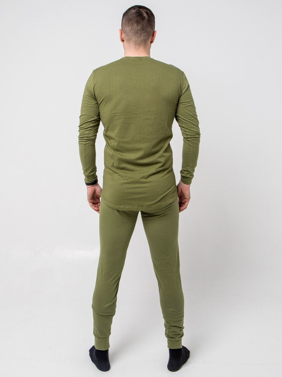 Костюм мілітарі вогнестійкий футболка з рукавом та кальсони, S(46) M(48) L(50) XL(52) 2XL(54) 3XL(56) р-р (Костюм милитари S(46))