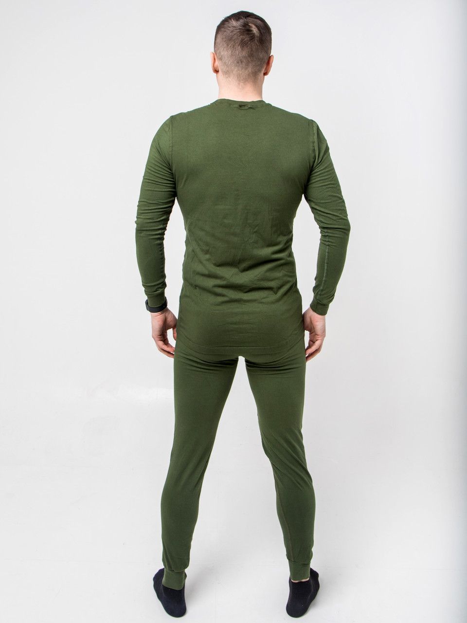 Костюм мілітарі вогнестійкий футболка з рукавом та кальсони, S(46) M(48) L(50) XL(52) 2XL(54) 3XL(56) р-р (Костюм милитари S(46))