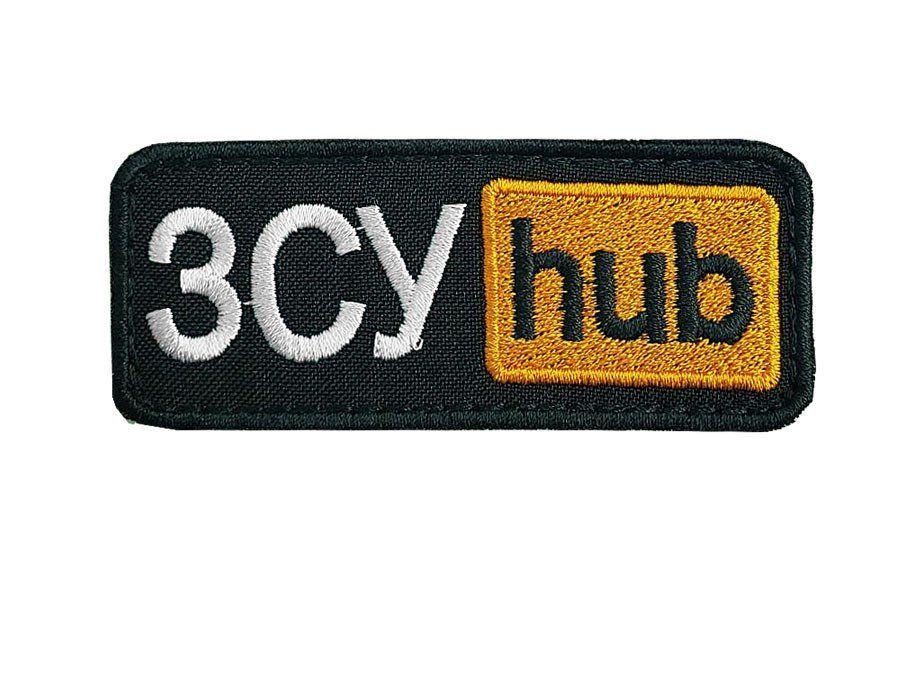 Шеврон патч с вышивкой ЗСУ (hub) на липучке Размер 30х85 мм (Ш ЗСУ hub)