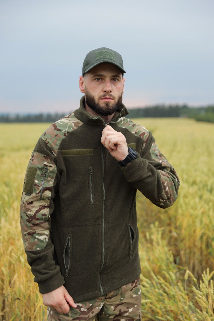 Кофта Alligator Олива (ріп-стоп мультикам) (46) (UNL-801804)