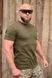 Футболка милитари тактическая хлопковая цвет олива (Футболка мілітарі бавов46)