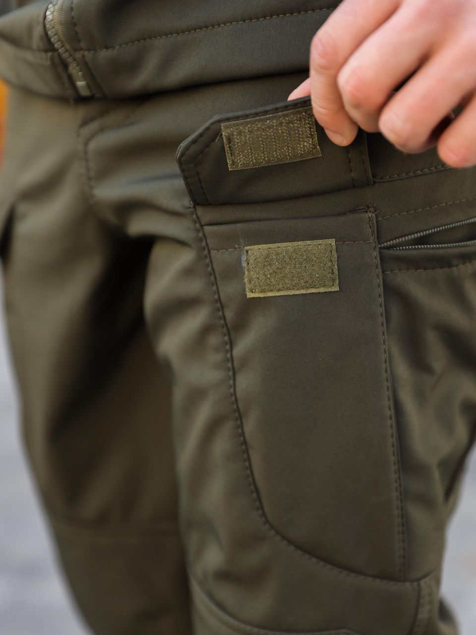 Тактические Брюки Undolini Soft Shell Олива (UNL-300195)
