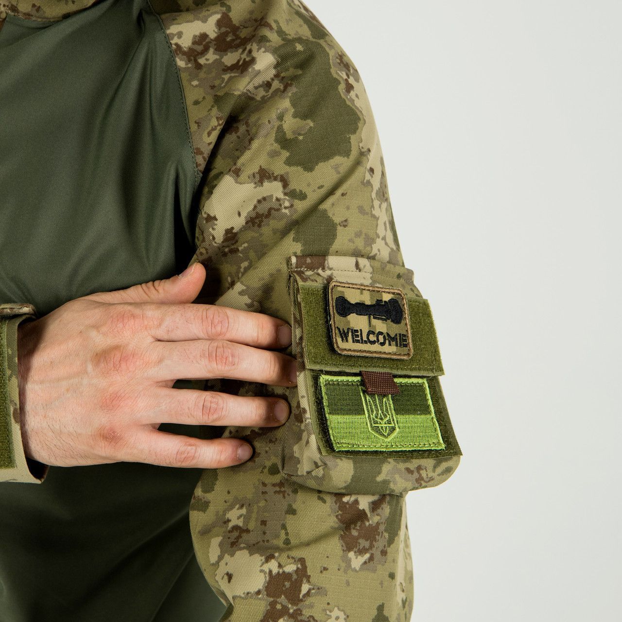 Сорочка тактична Убокс КРЖ Атакс світлий виробництво Турція S,M,L ,XL,2XL р-р (SMS 1 Атакс Турция)