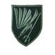 Шеврон, нарукавний знак 88 ОБМП, тактичний шеврон на липучці 88-й окремий батальйон морської піхоти (Ш 88обмп птах з триз_олив)