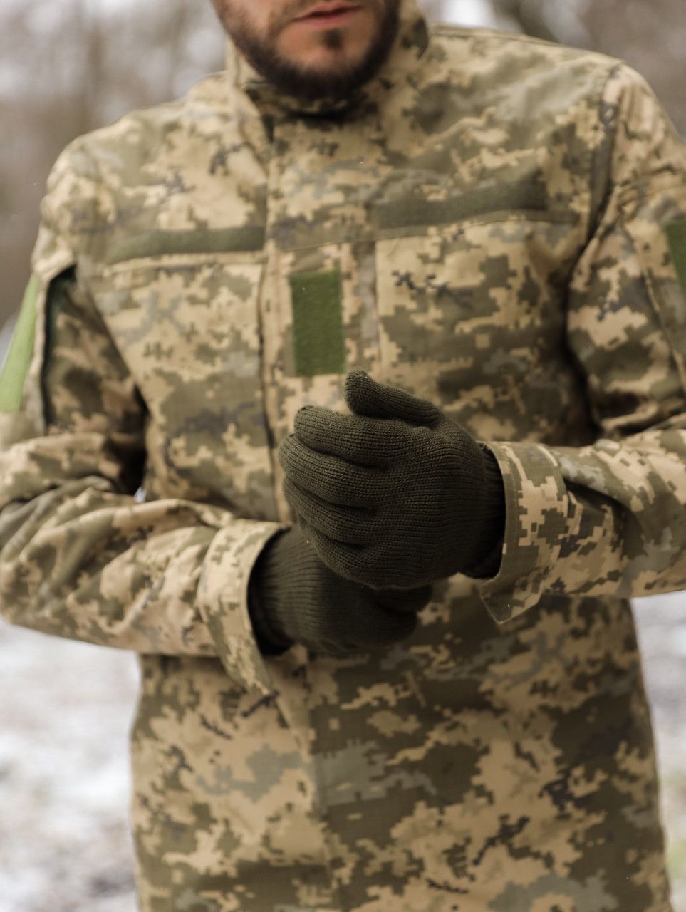 Тактичні Рукавиці В&rsquo;язані Двошарові (UNL-300254)