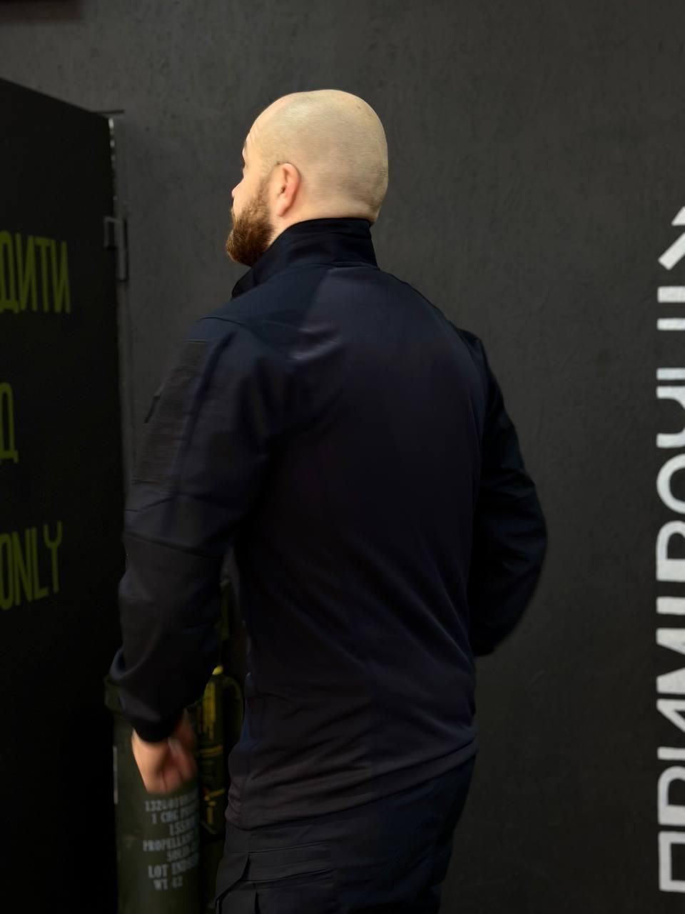 Убакс ДСНС Синій 4.5.0 Покращений Black Under Body Armor Combat Shirt (46) (FA-03092-46)