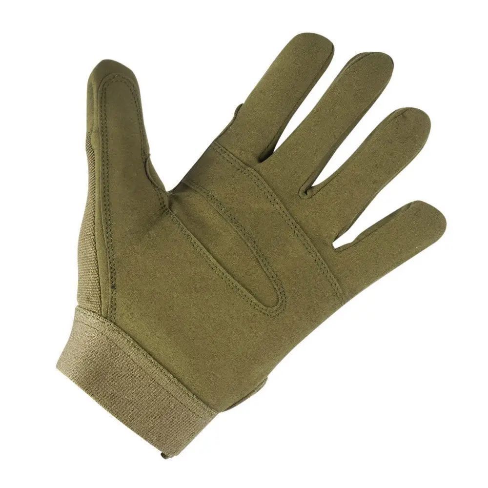 Рукавиці MIL-TEK Олива з Пальцями (M) (UNL-500572)