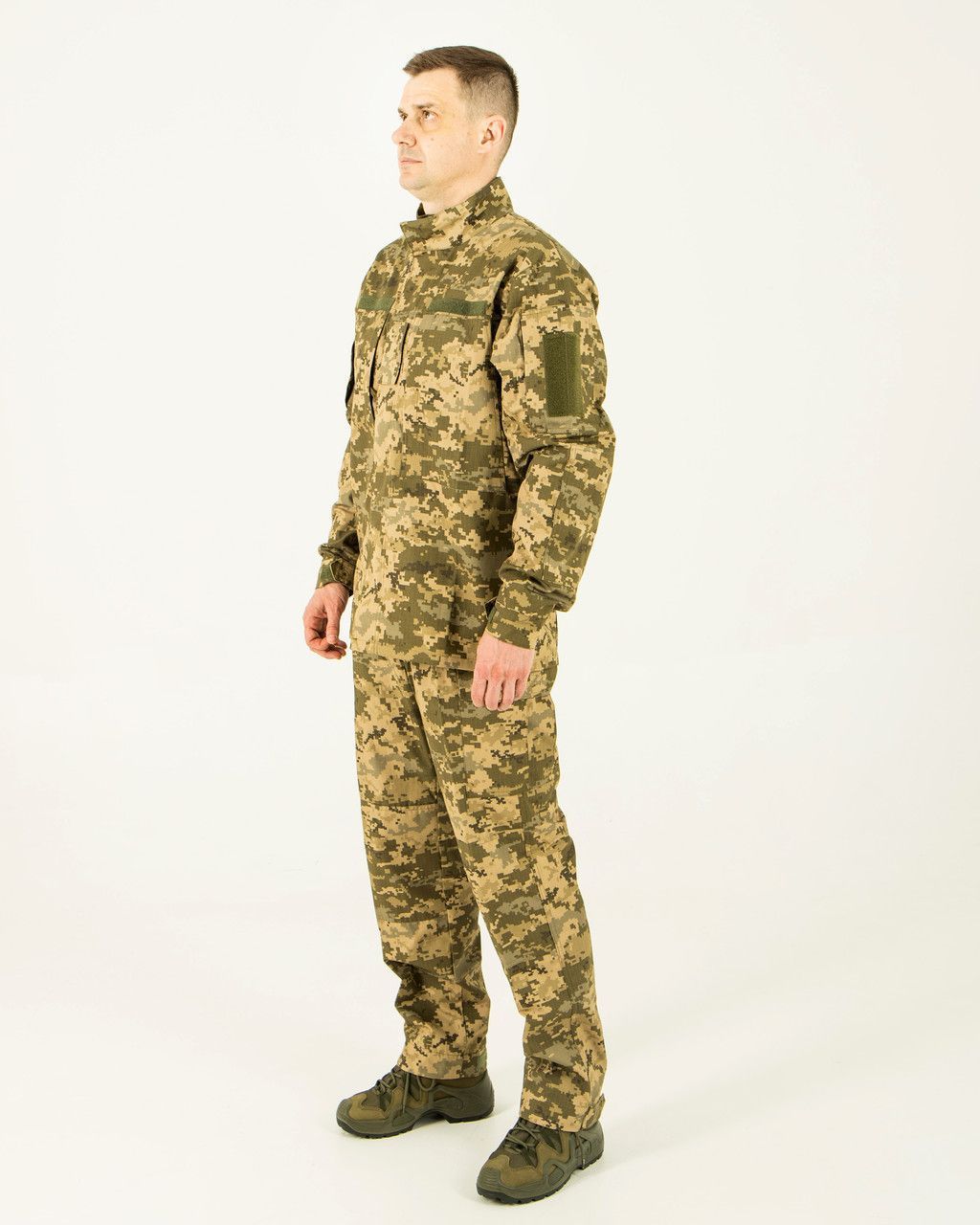 Костюм тактический летний полевой Патриот Пиксель, военная форма ВСУ рипстоп (костюм ЦЧ_ріпстоп_пікс_48)