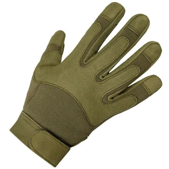 Рукавиці MIL-TEK Олива з Пальцями (M) (UNL-500572)