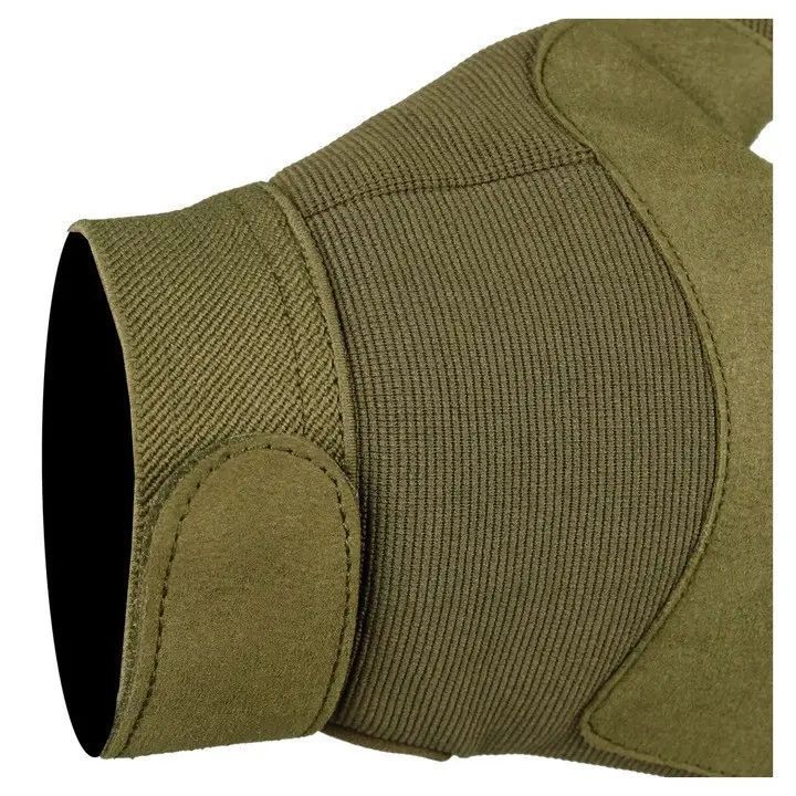 Рукавиці MIL-TEK Олива з Пальцями (M) (UNL-500572)
