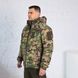 Бушлат зимовий тактичний Мультикам софтшелл з підкладкою Omni-Heat, чоловіча утеплена камуфляжна куртка 56 (бушлатТС_омні мульт_56)