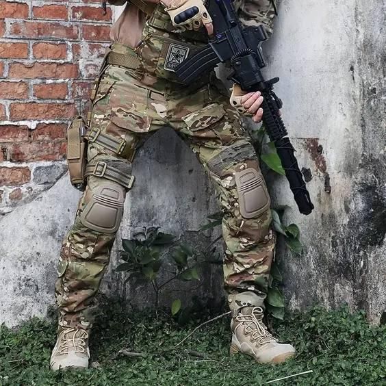 Штурмові Військові Штани G3 з Наколінниками Мультикам COMBAT (S) (FA-02424-S)