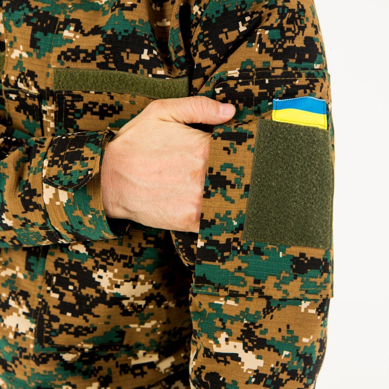 Костюм камуфляжний Дезерт Патріот з тканини ріпстоп р-р 48, 50, 52, 54, 56, 58 розмір (Патриот Дезерт рипстоп 48)