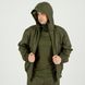 Костюм ткань канвас цвет хаки, куртка под резинку, 48,50,52,54,56,58р (костюм_канвас_резика 48)