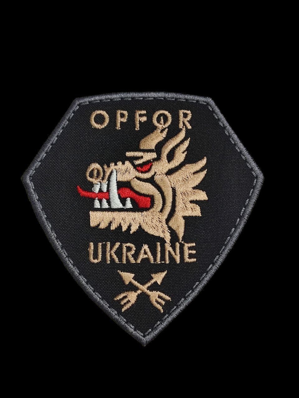 Шеврон, нарукавная эмблема 214 Отдельного специального батальона &ldquo;OPFOR&rdquo;, шеврон на липучке (Ш 214 ОСпБ OPFOR)