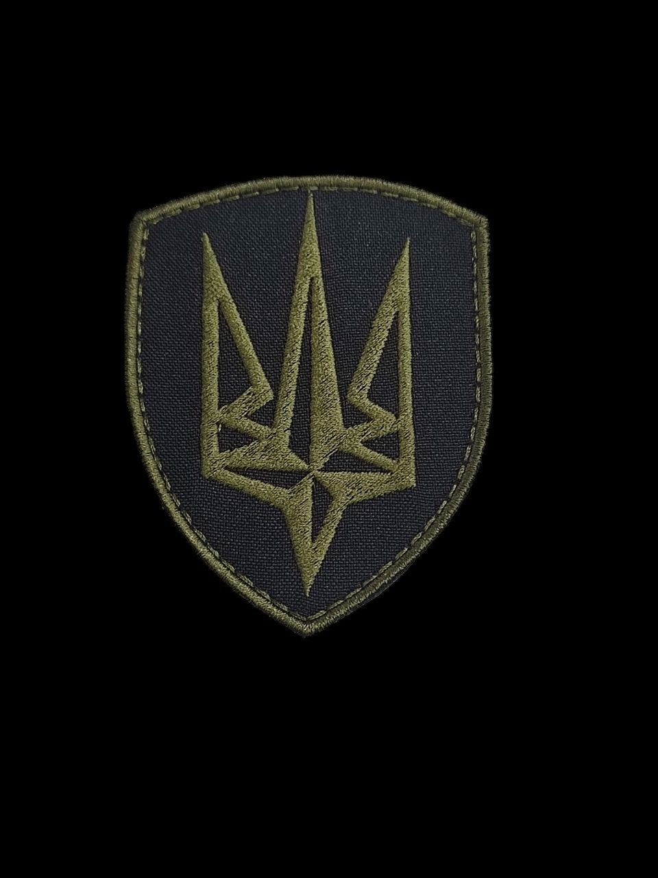 Шеврон, нарукавная эмблема 4-й бригады оперативного назначения НГУ, на липучке с вышивкой (Ш 4 БрОпН_рубіж)